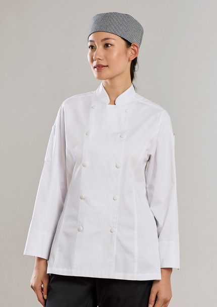 Womens Gusto Long Sleeve Chef Jacket CH430LL