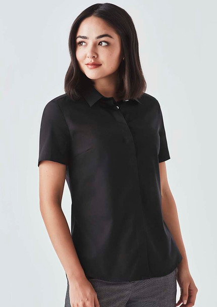 Biz Corporates Womens Charlie S/S Shirt RS968LS