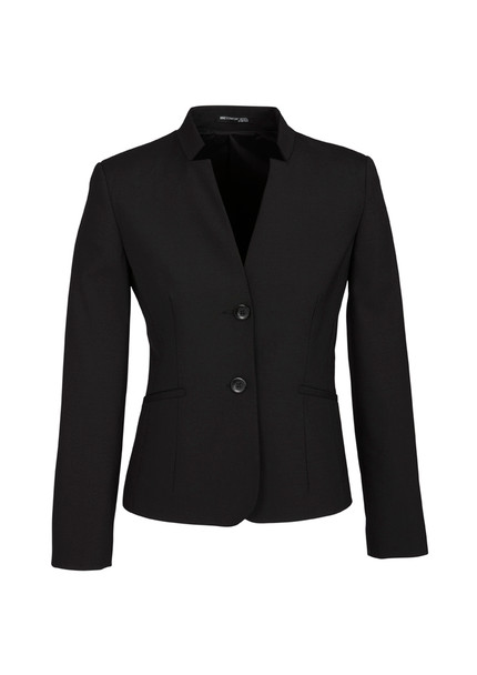 Womens Short Jacket with Reverse Lapel 64013