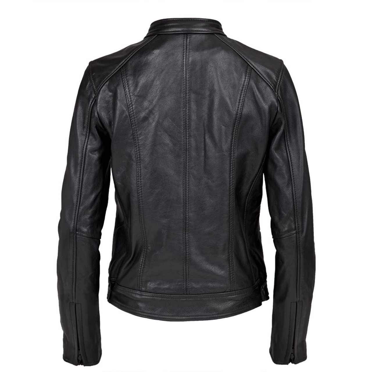 Women's Leather Crosstown Jacket - Fox Creek Leather