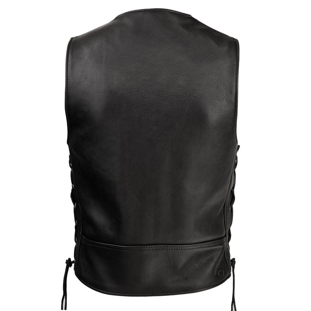 Men's Build Your Own Vintage Vest - Fox Creek Leather