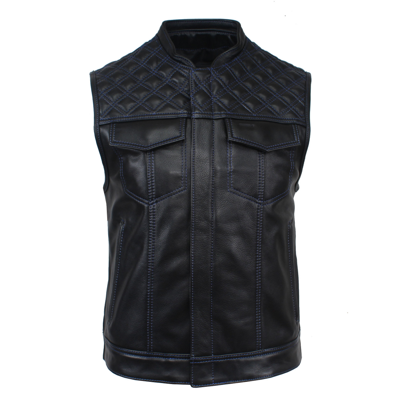 Men's Diamondback Rebel Vest - Fox Creek Leather