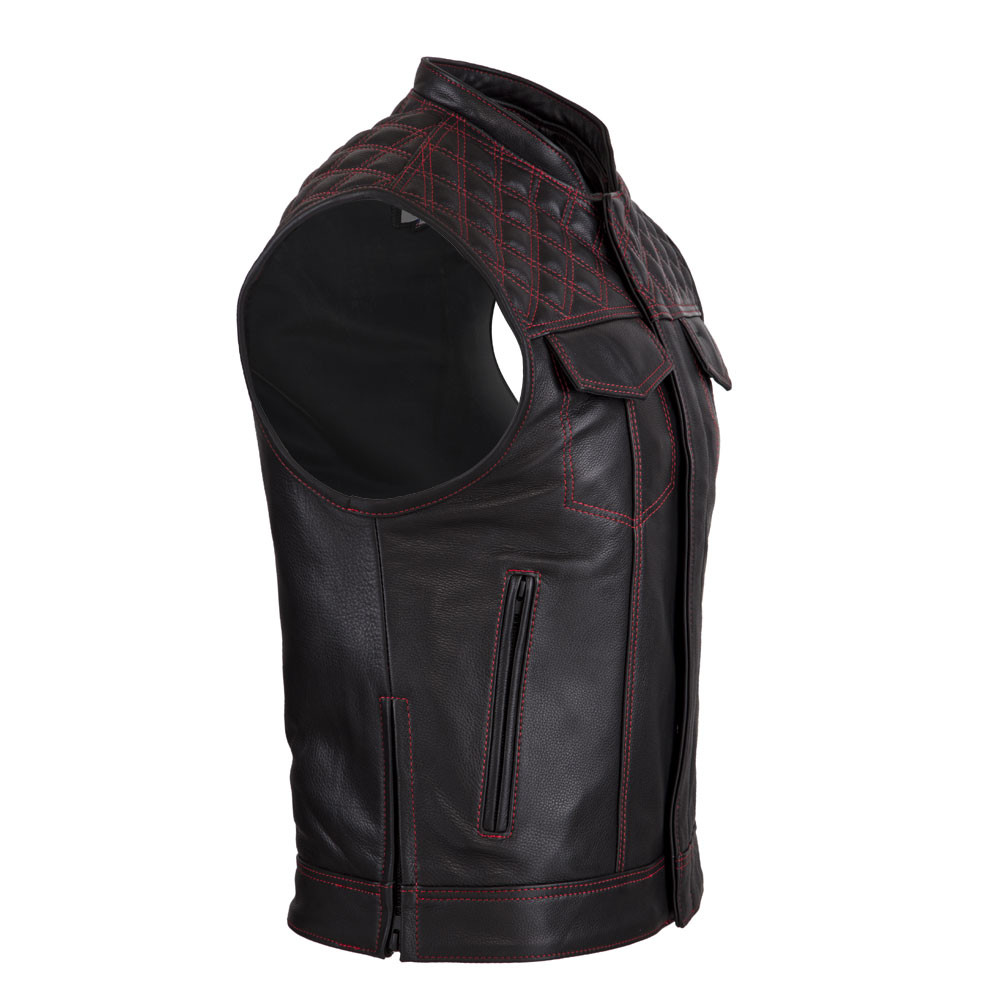 Men's Diamondback Rebel Vest - Fox Creek Leather