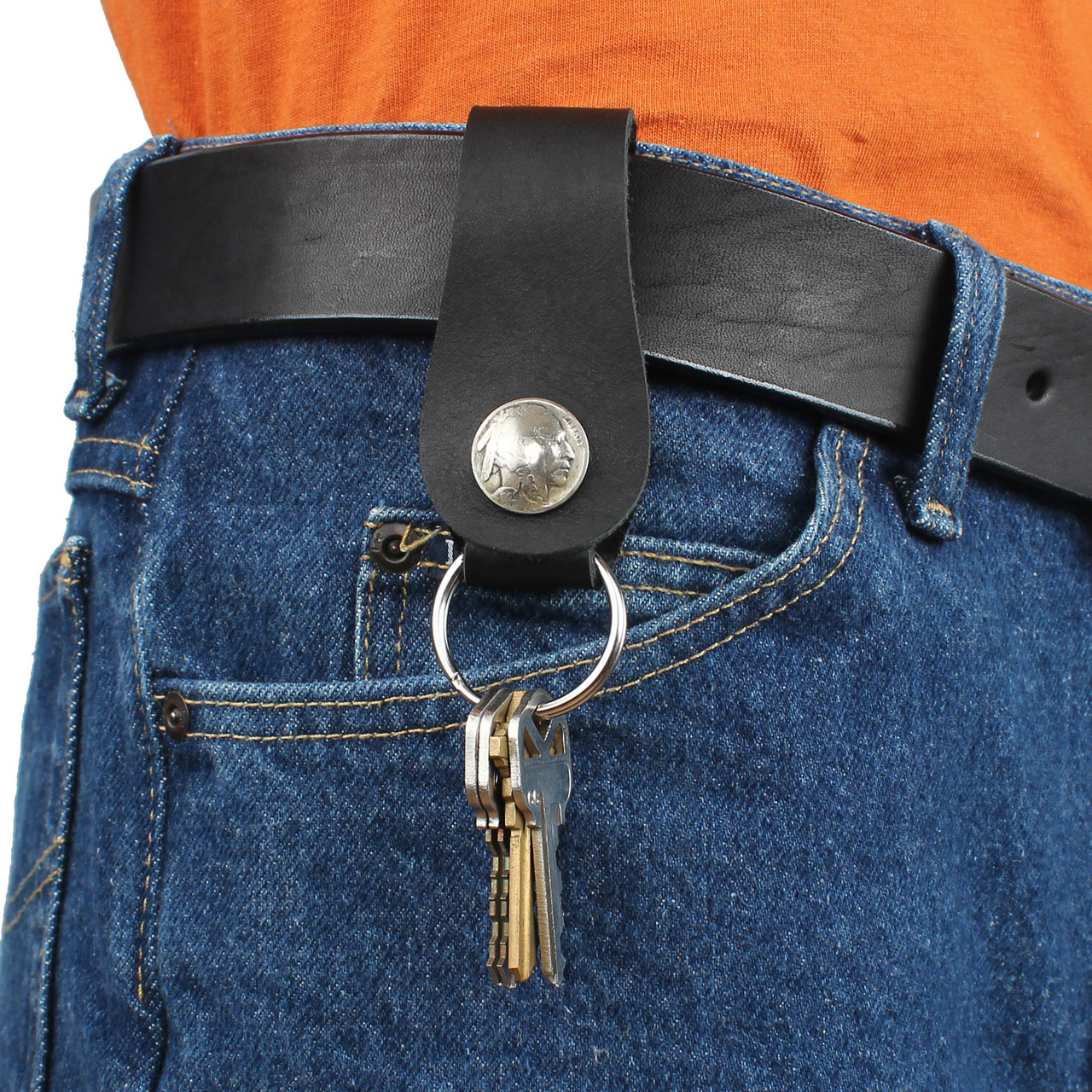 Belt Loop Key Fob Fox Creek Leather