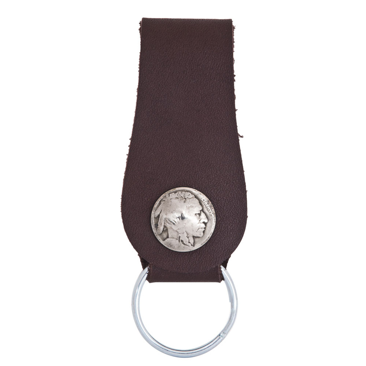 RRL Leather Belt Hook Key Fob キーフォブ Leather Key Fob Belt Loop Key Holder Brass Halt Snap Hook | eBay