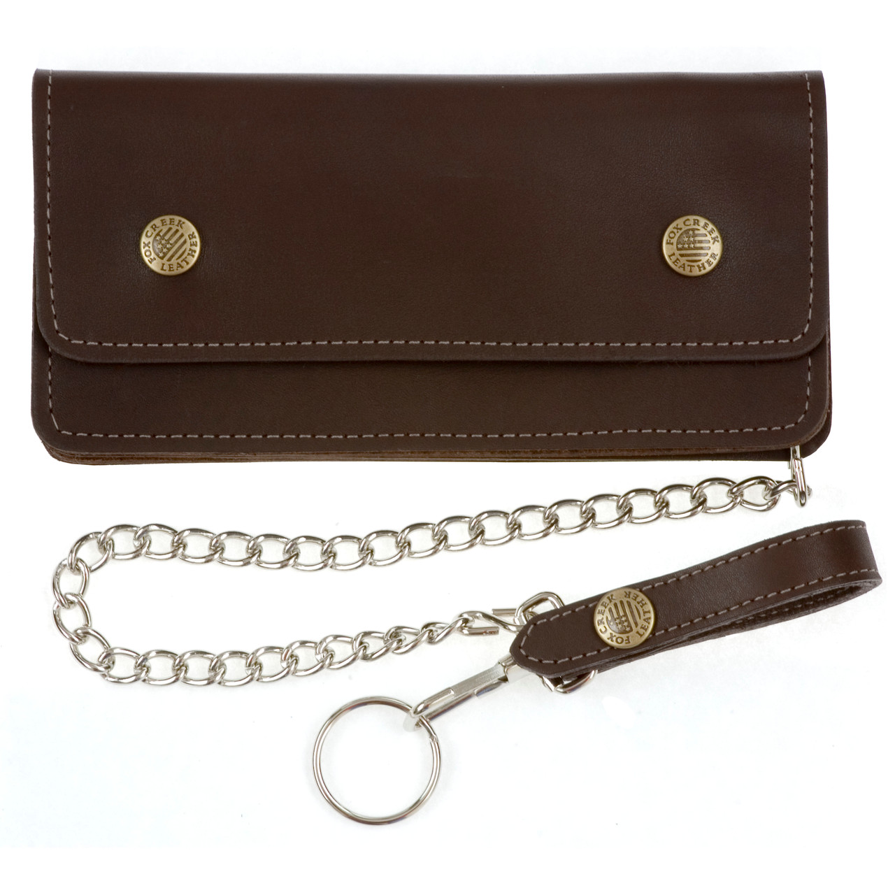 Large Trucker Wallet with Chain