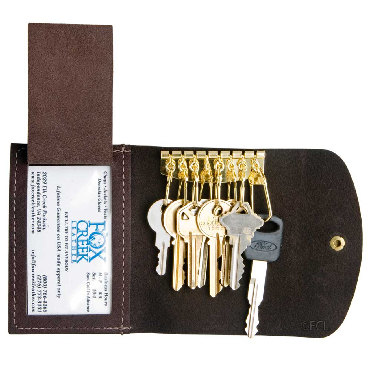 Leather Key Case - Fox Creek Leather