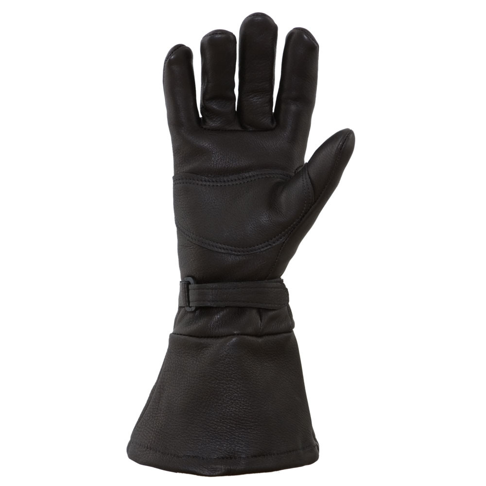バイクウェア・装備 Freewheelers LEATHRTOGS WINTER GAUNTLETS FCL Drawstring Gauntlet - Lined - Fox Creek Leather