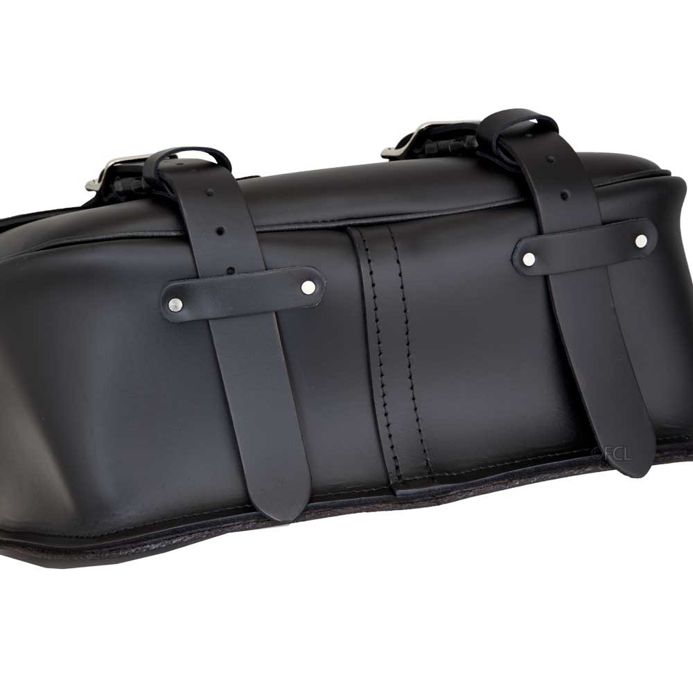 Deluxe Split Lid Saddlebag - Fox Creek Leather