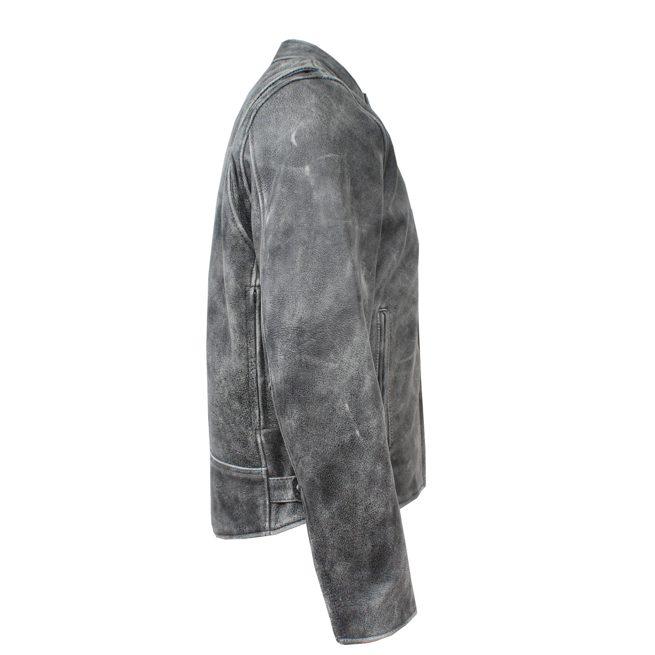 Men's Vintage Grayson Motorcycle Jacket - Fox Creek Leather