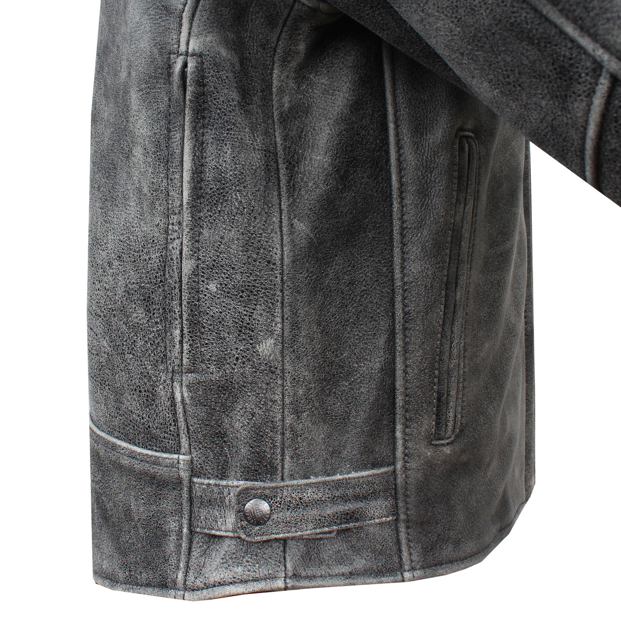 Men's Vintage Grayson Motorcycle Jacket - Fox Creek Leather