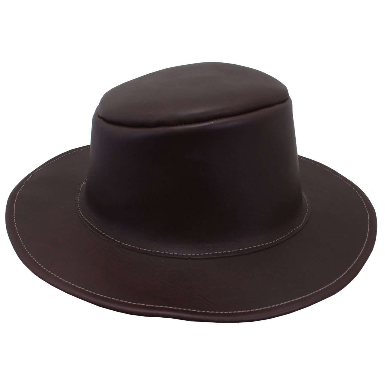 Leather Outback Hat - Fox Creek Leather