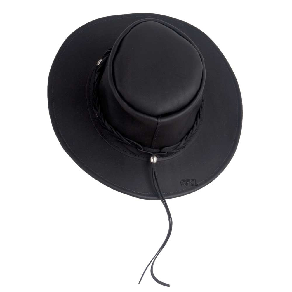 Leather Outback Hat - Fox Creek Leather