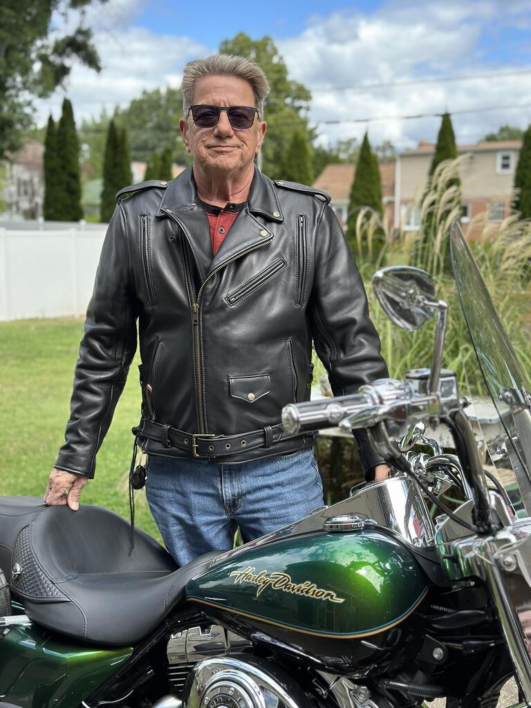 Vintage Motorcycle Traditional Leather Biker Jacket Men's Classic