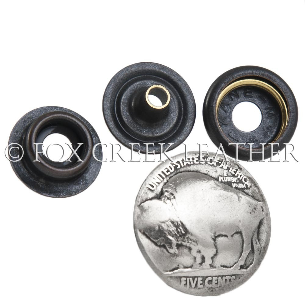 Authentic Coin Snaps | Line 24 - Fox Creek Leather