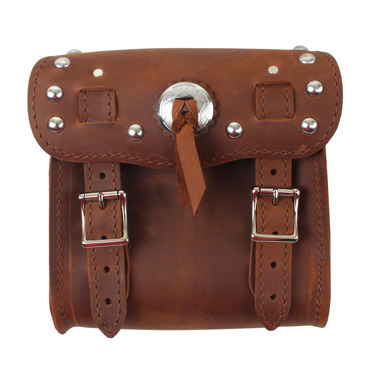 Heavy Duty Sissy Bar Bag - Fox Creek Leather