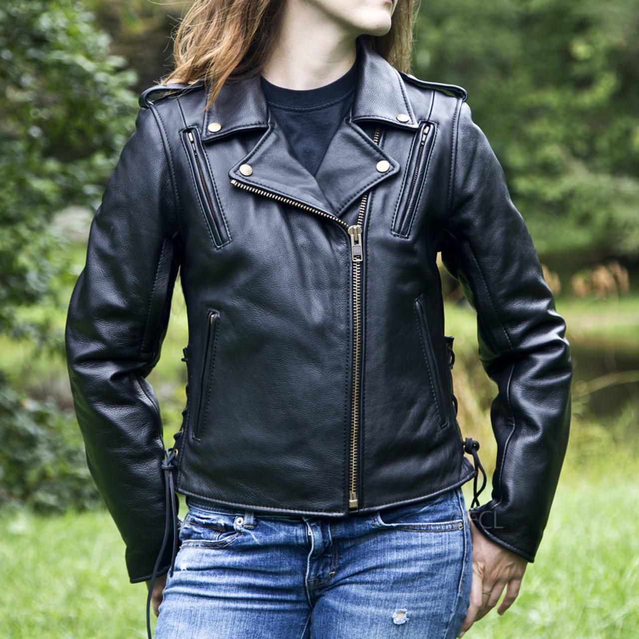 Leather Jacket, Classic Style Leather Jacket