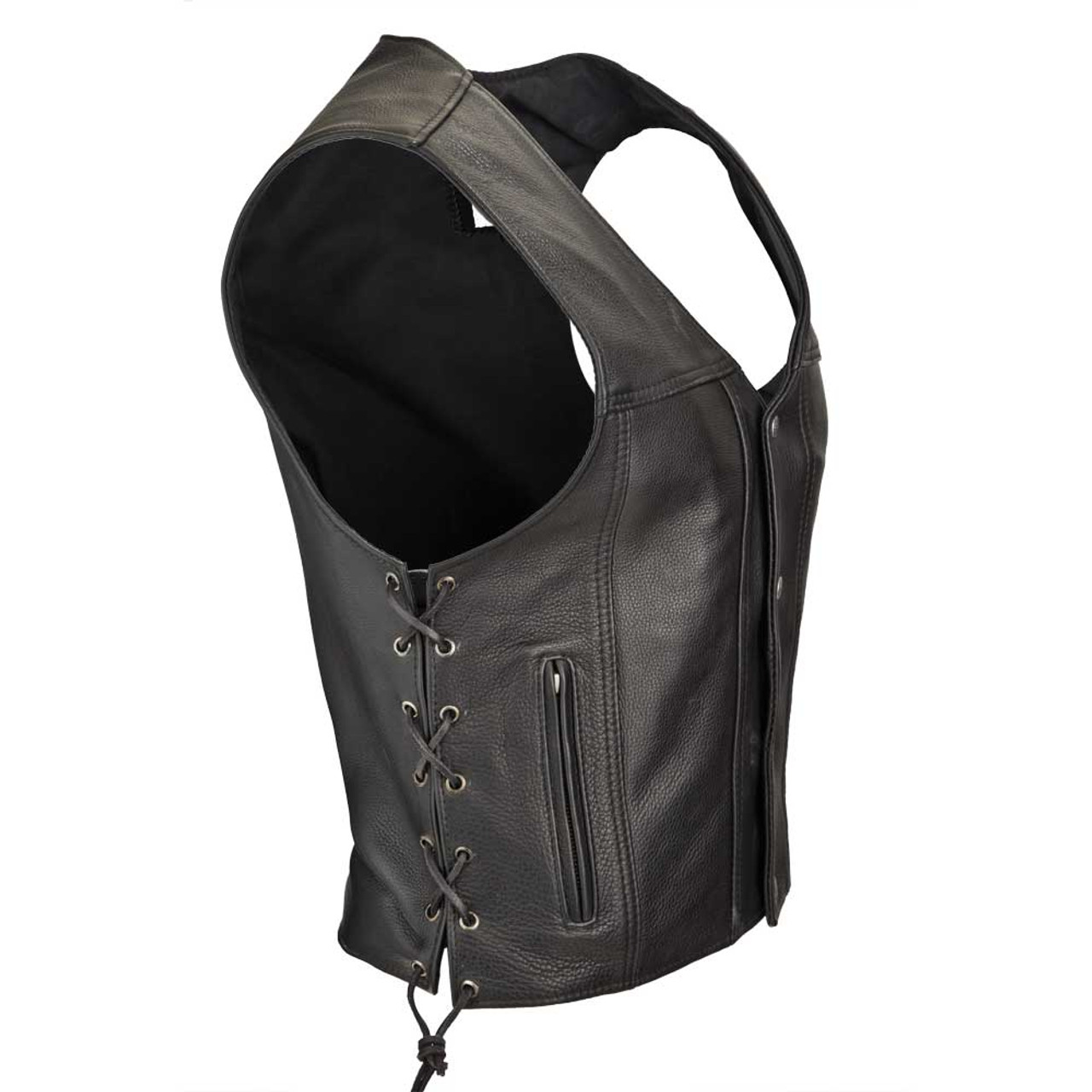 Men's Highway 21 Vest - Fox Creek Leather