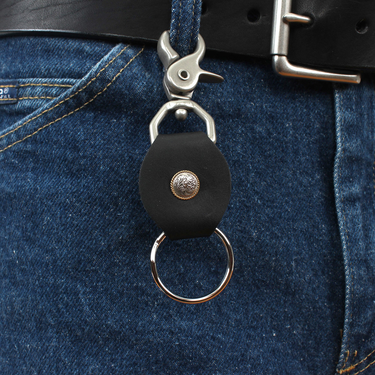 Heavy-Duty Key Fob - Fox Creek Leather