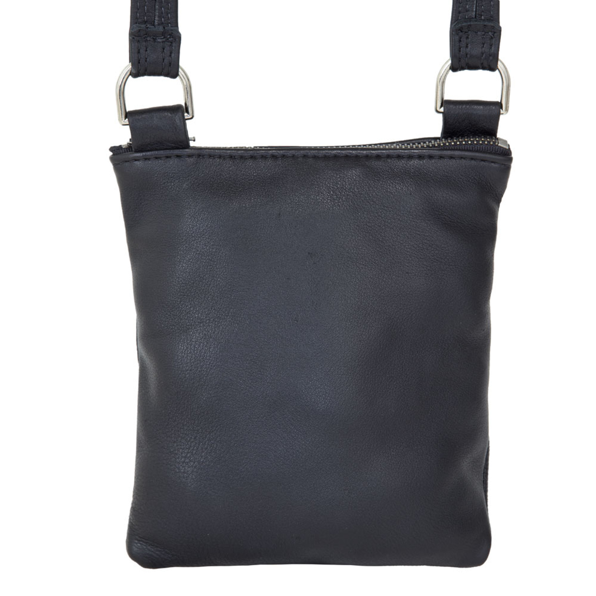 Leather Zip Top Crossbody Bag Fox Creek Leather