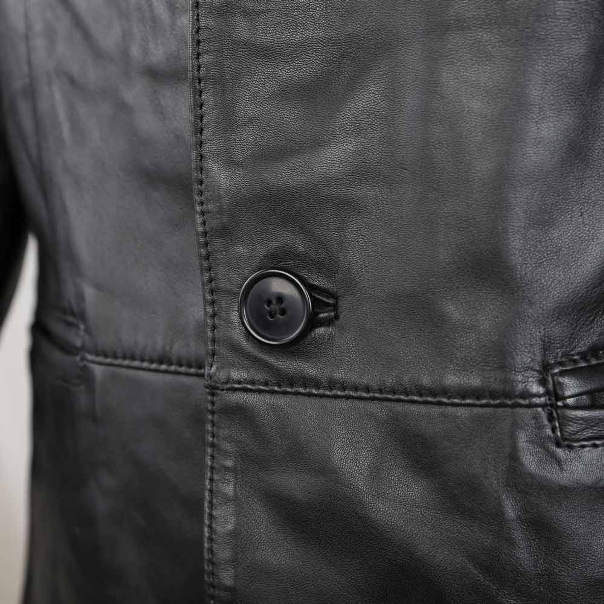 Men's Leather Blazer - Fox Creek Leather