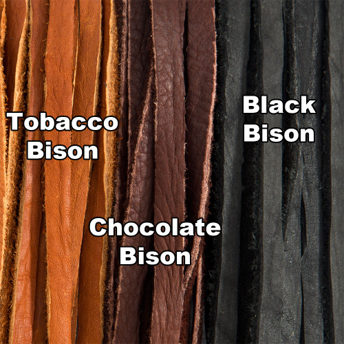 Bison Leather Colors