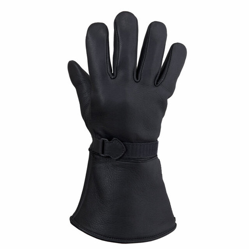 Deluxe Lined Deerskin Gauntlets - Fox Creek Leather
