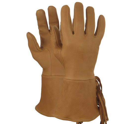 Milwaukee Leather G011T Men's Tan Full Grain Deerskin Leather Motorcycle  Gloves X-Large 