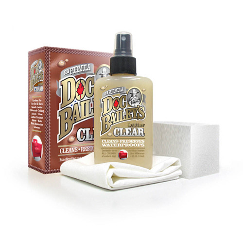 Clear Kit for leather care from Doc Bailey's.
