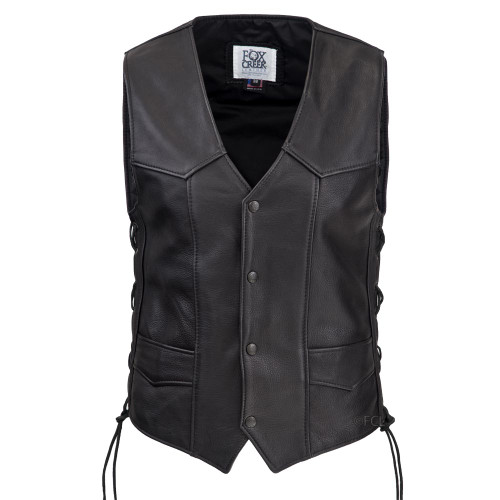 leather biker vests