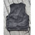 Charter Leather Vest With Extended Back
