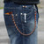 Boxcar Leather Wallet with 18 Inch Chain