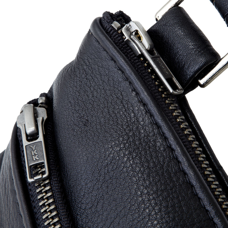 Leather Zip Top Crossbody Bag - Fox Creek Leather