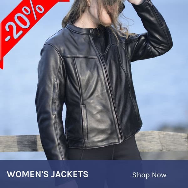 Womens leather motorcycle jackets