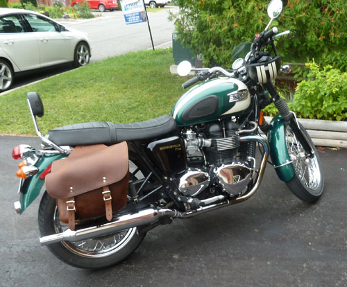 triumph bonneville t100 saddlebags