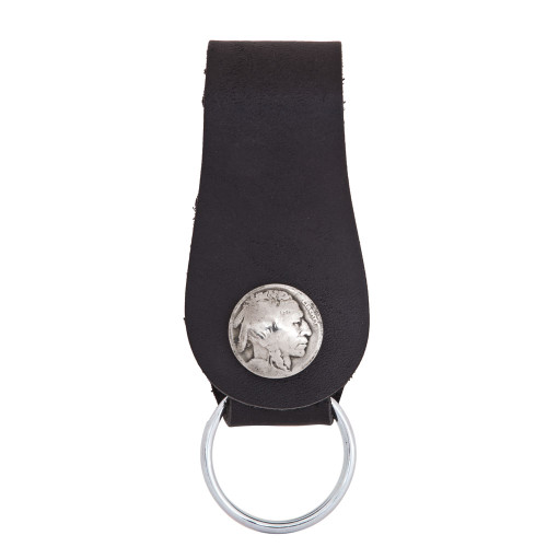 RRL Leather Belt Hook Key Fob キーフォブ RRL Leather Belt Hook Key Fob キーフォブ ブレーデッド レザー