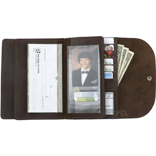 Large Trucker Wallet with Chain - Fox Creek Leather