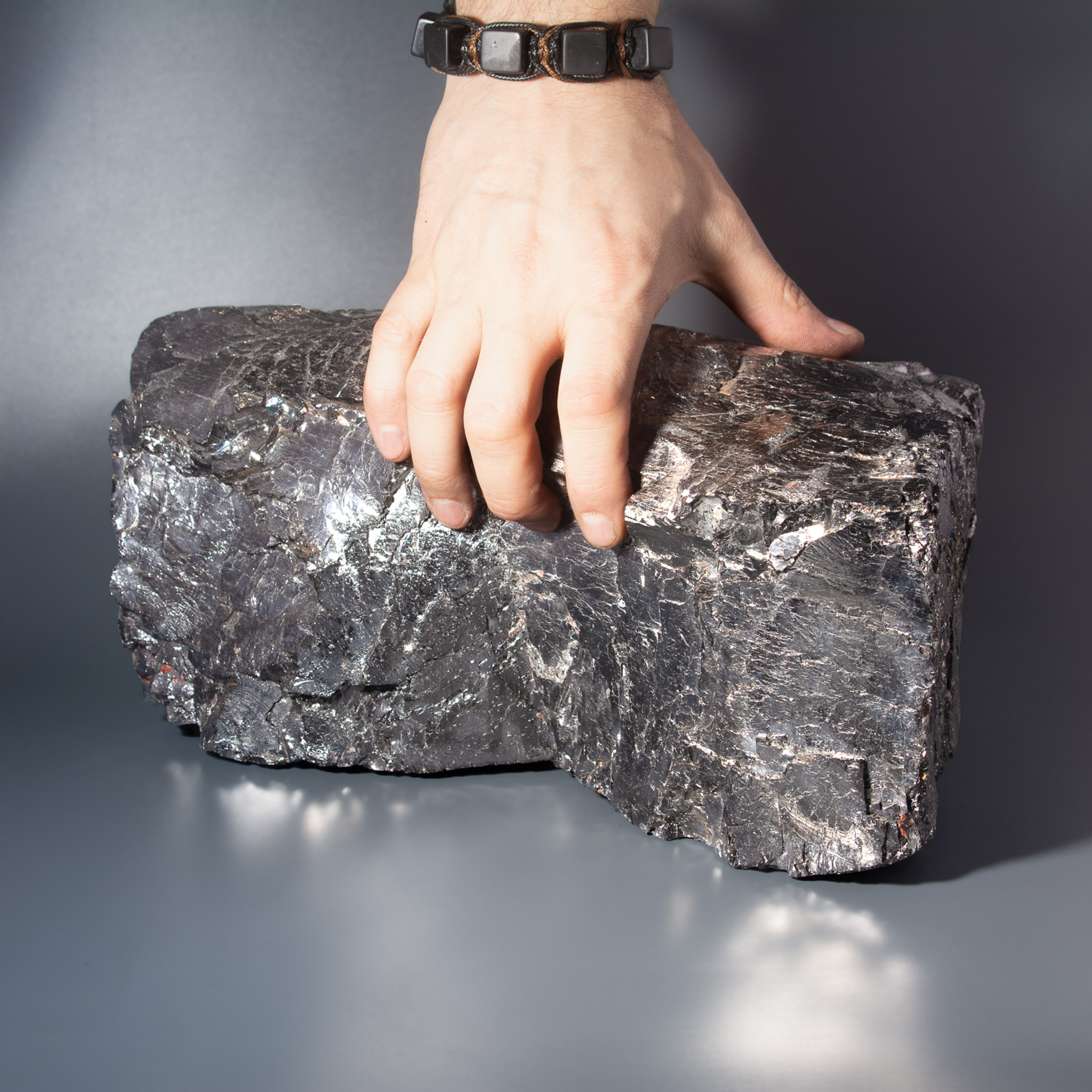 Elite Shungite Type 1 8 kg Specimen - Keled Rocks