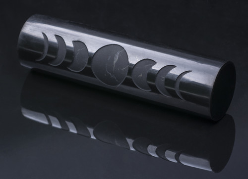 Shungite Crystal Wand 4" Tall