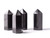Large Crystal Obelisk Tower from Shungite Stone 3.5" tall Point
