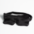 The Anchor weighted shungite sleep mask on plain background, top view