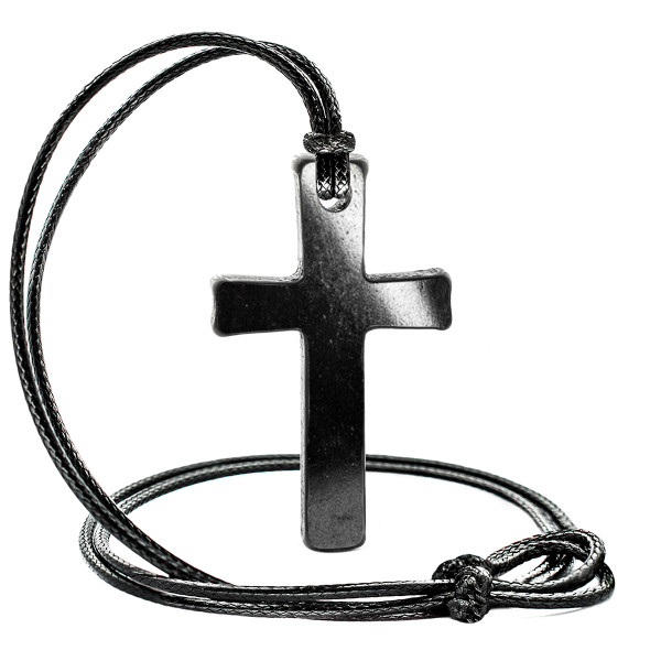 Shungite Cross Necklace