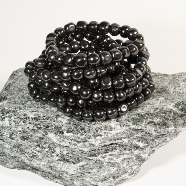Shungite Bracelet Loose Beads