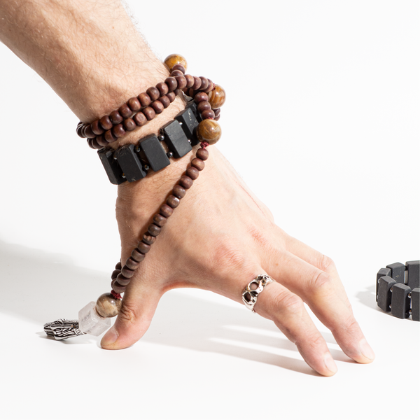 Flatbead Shungite Bracelet