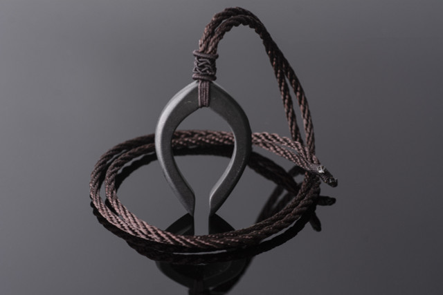 Shungite Necklace Yoni  Keled Rocks