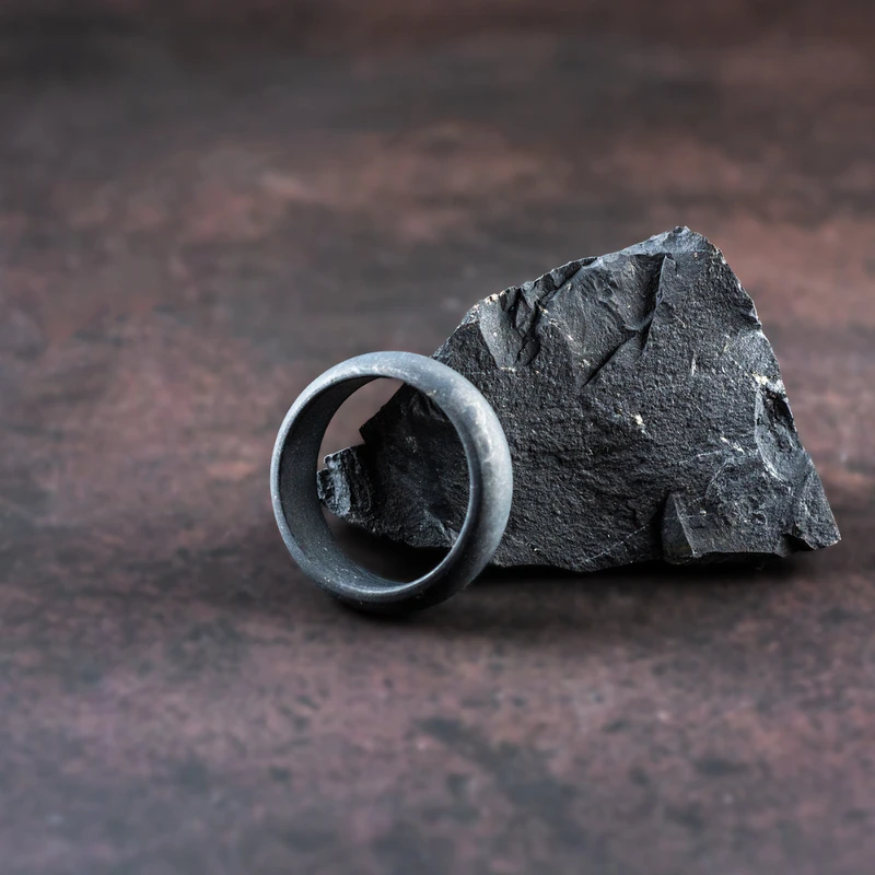 Shungite Ring Type II