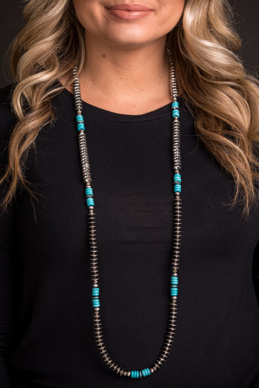 マディソンブルー MADISON BLUE NECKLACE Madison Necklace in Blue · Rose & Clay
