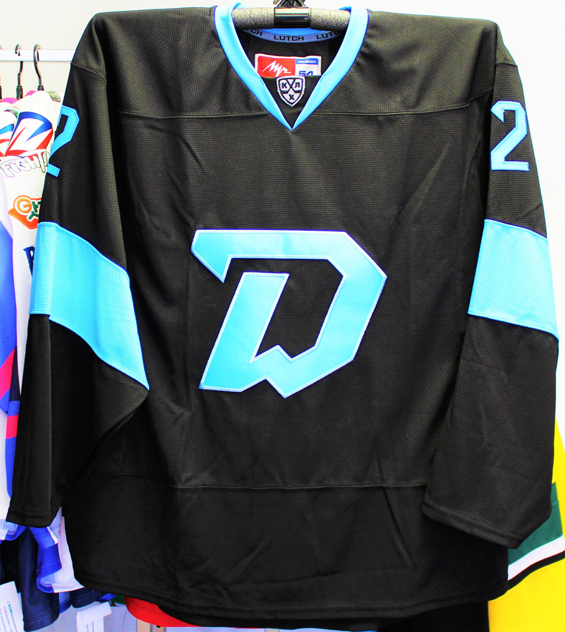 turquoise hockey jersey