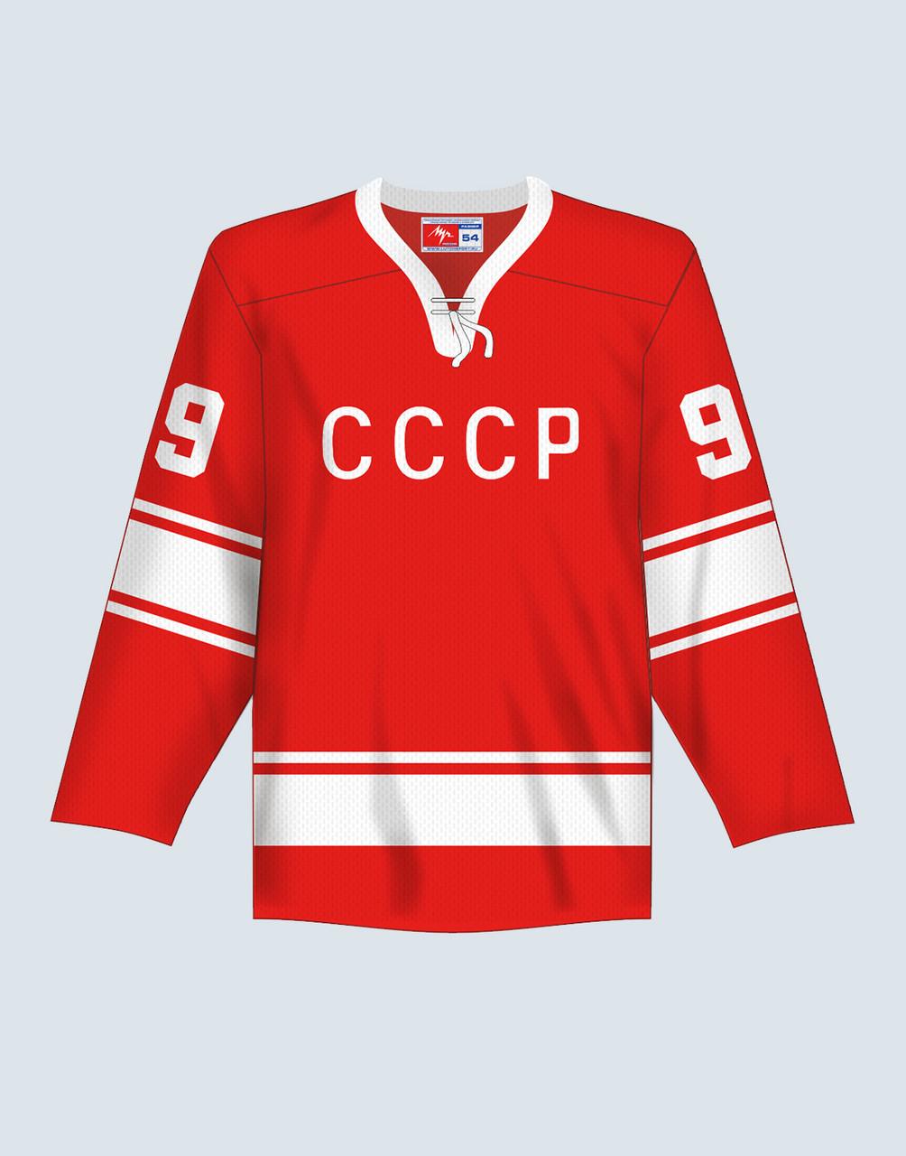 VTG 80s CCM Soviet Union CCCP Retro Red NHL Olympics Hockey Jersey M Canada  Made