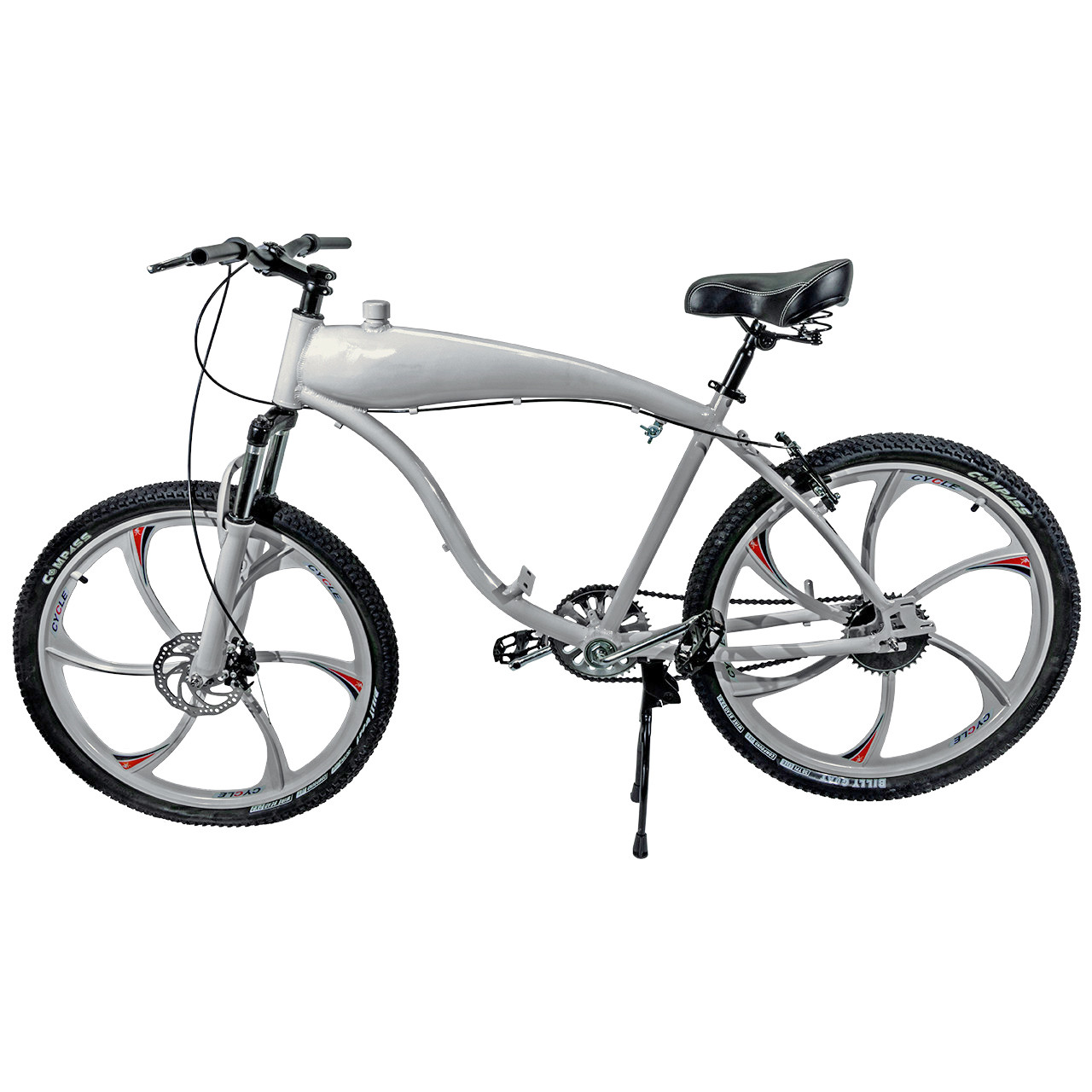 Zeda Screaming Demon V2 Engine-Ready Gas Frame Bike